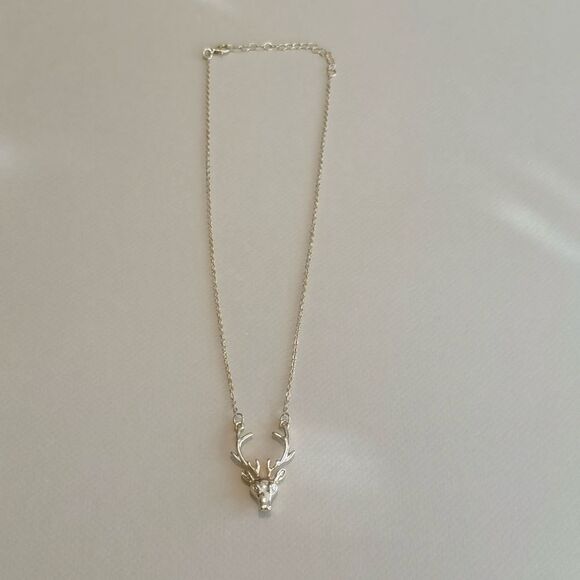 Free People Jewelry - Deer Pendant Necklace M1242